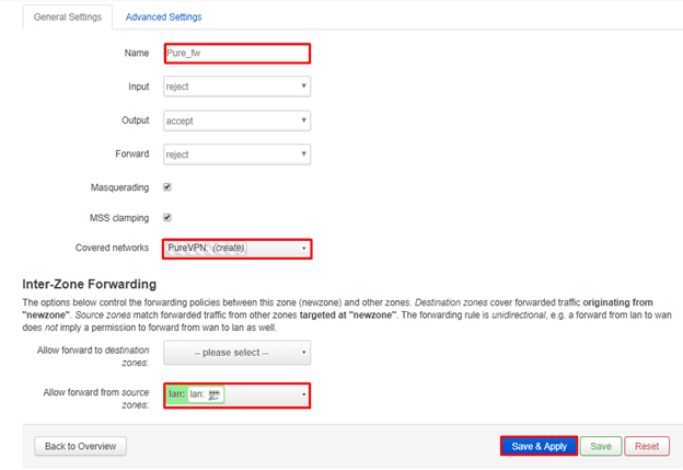 Setup OpenVPN on OpenWRT 18.06 | PureVPN Configure of firewall Openwrt OpenVPN